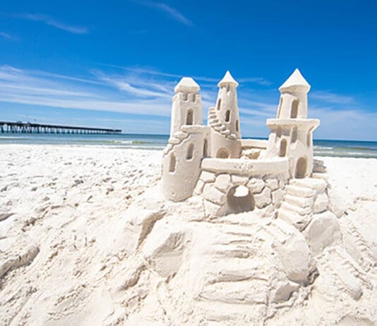 PCB Chamber Beach Scene