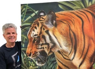  Clint With Tiger