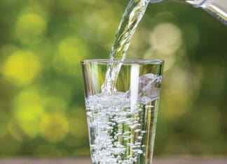 Water Pouring Into Glass