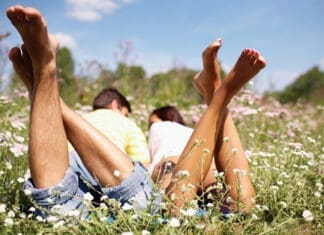 Couple In Meadow