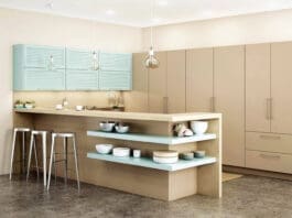 Granite Plus Beachy And Beige Modern Kitchen