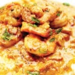 Shrimp And Grits Dish