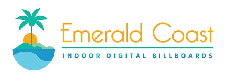 Emerald Coast Indoor Billboards Logo