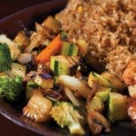 Traditional Asian Dish On A Plate
