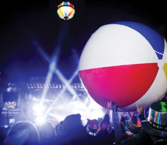 New Year's Eve Panama City Beach Pier Park Beach Ball Drop