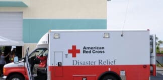 Hurricane Relief Truck