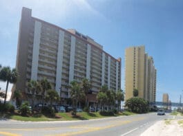 Neighboring Condos Landmark And Emerald Isle Were Built A Quarter Century Apart