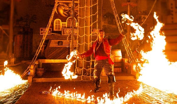 Pirates Voyage Fire Act