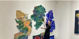 Panama City Center For The Arts Noah Beich With Artwork