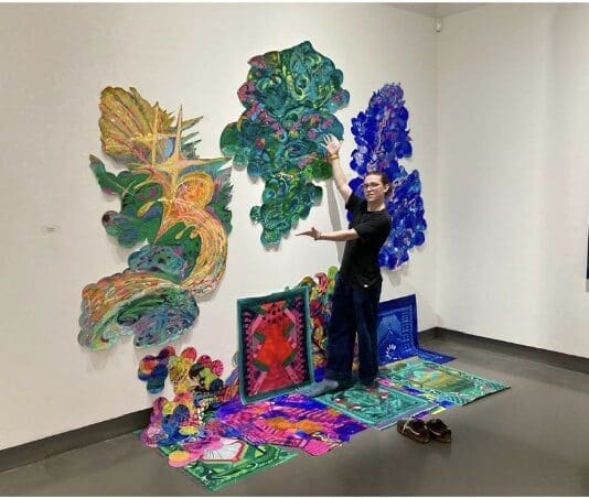 Panama City Center For The Arts Noah Beich With Artwork