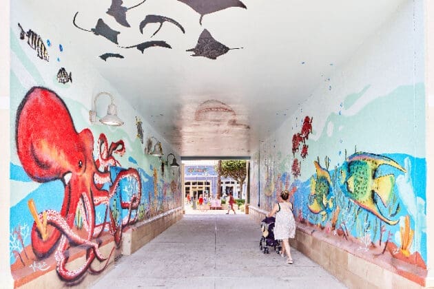Pier Park Breezeway Mural