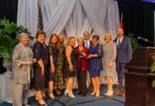Six Members Recognized at Beach Chamber Awards Dinner Beach Chamber Awards Womans Civic Club Humanitarian Of The Year