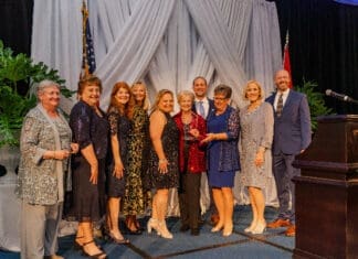 Six Members Recognized at Beach Chamber Awards Dinner Beach Chamber Awards Womans Civic Club Humanitarian Of The Year